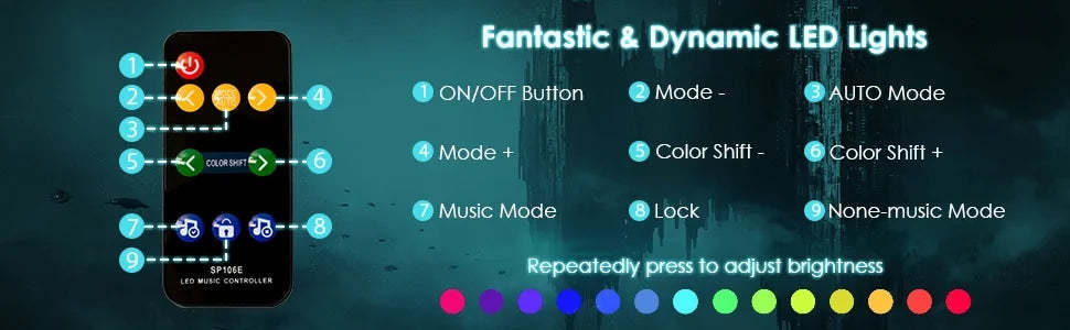 RGB Gaming Chair PVC Leather High Back Adjustable Computer Chair with LED Lights Headrest Lumbar Support