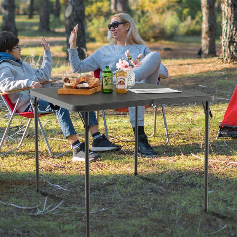 Square Camping Picnic Bench 34