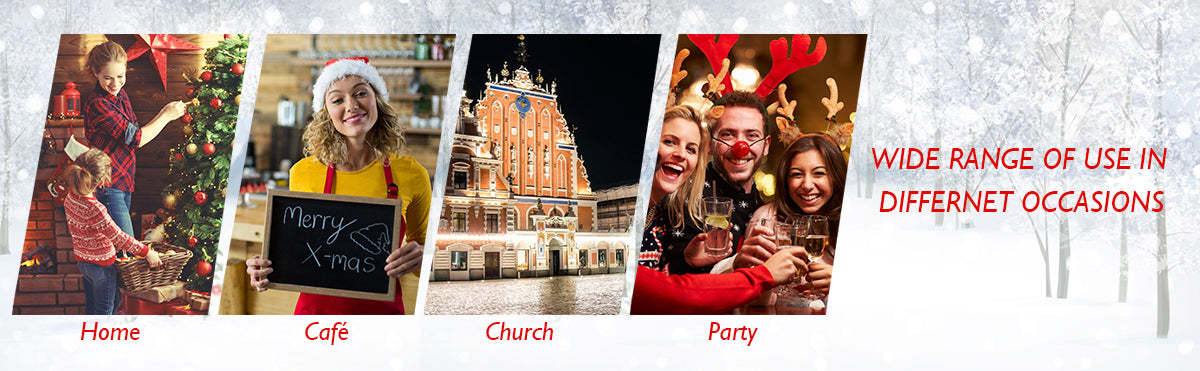 7ft Snow Flocked Higned Artificial Pencil Christmas Tree with Red Berries