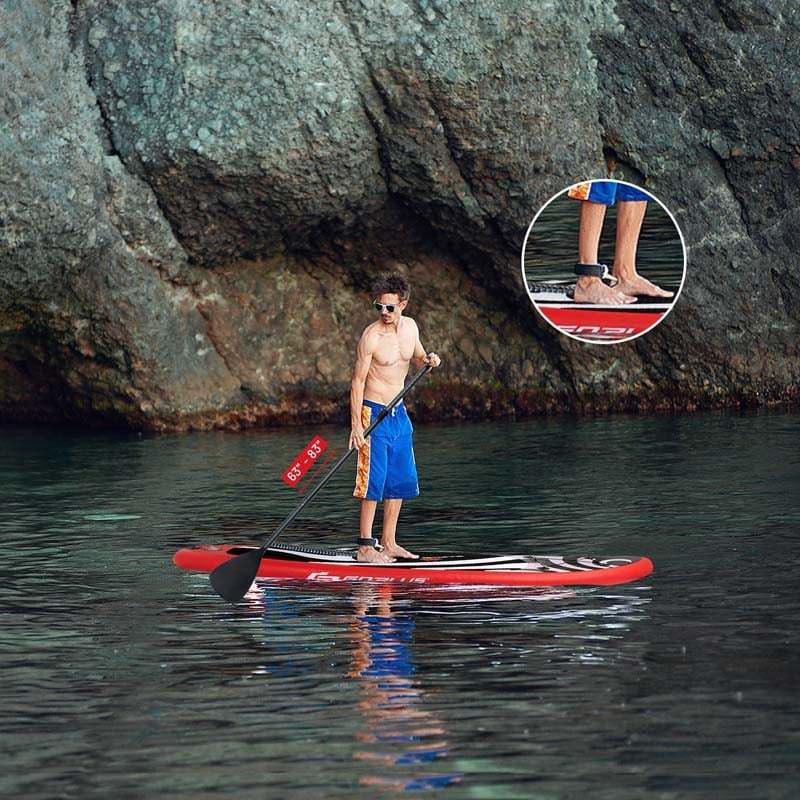 11' Inflatable Surfboard SUP with Adjustable Paddle Fin