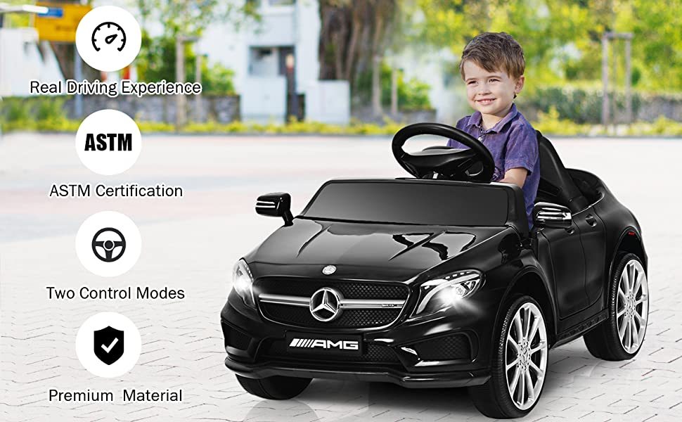 12V Electric Kids Ride On Car Licensed Mercedes Benz GLA45 with Remote Control