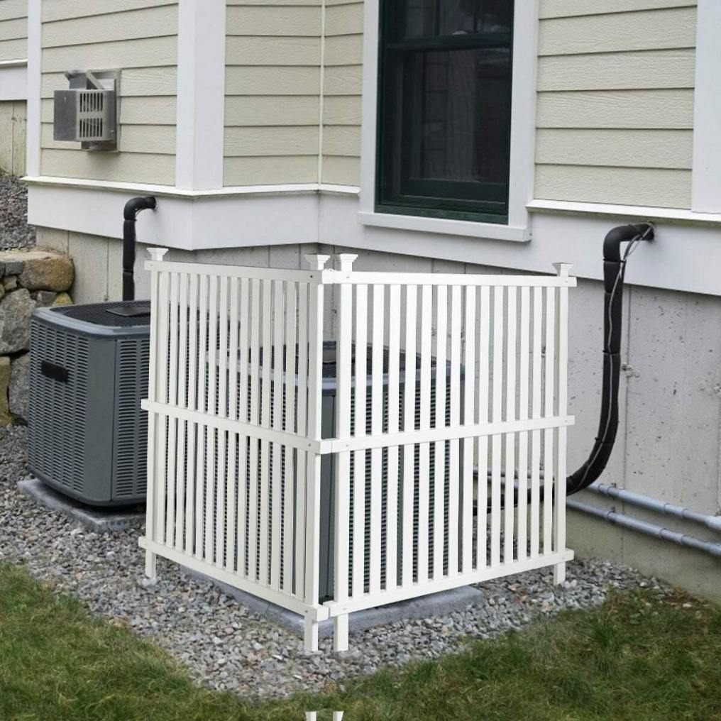 36" x 48" Outdoor Fence Garden Privacy Screen Space Divider with 2 Panels