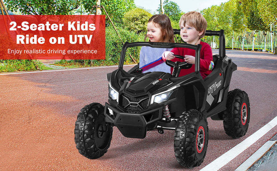 12V 2-Seater Kids Electric Ride-On SUV Off-Road UTV Car with Remote Control