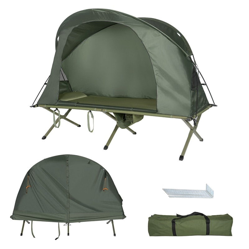 4-in-1-folding-camping-cot-tent-for-1-person-w-waterproof-cover-sale