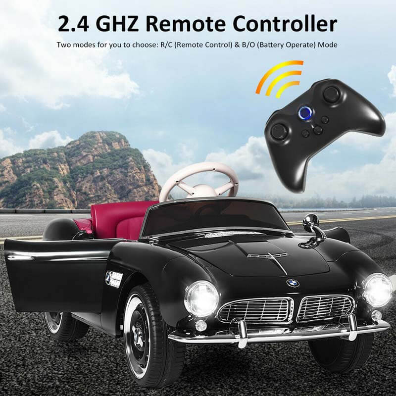 12V Kid's BMW 507 Licensed Electric Ride On Retro Car