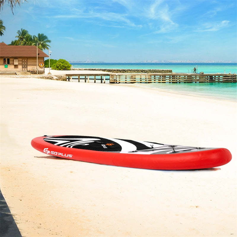 10' Inflatable Surfboard SUP with Adjustable Paddle Fin