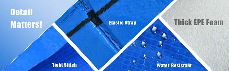 10 Ft Trampoline Replacement Safety Pad Spring Cover