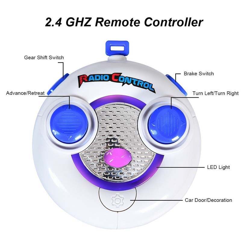 6V Kids Maserati Licensed Electric Ride-on Car with 2.4G Remote Controller