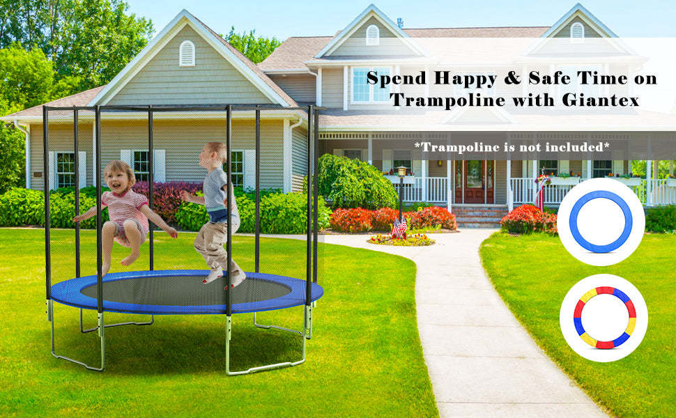 14 Ft Round Trampoline Pad Safety Spring Pad Replacement Cover
