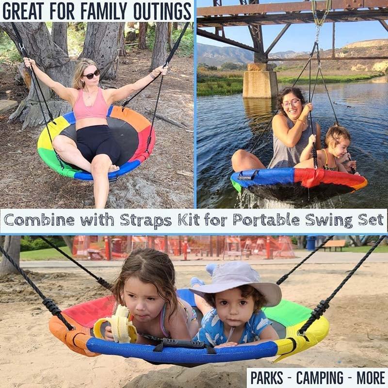 Saucer Tree Swing kids outdoor playset Bestoutdor.com