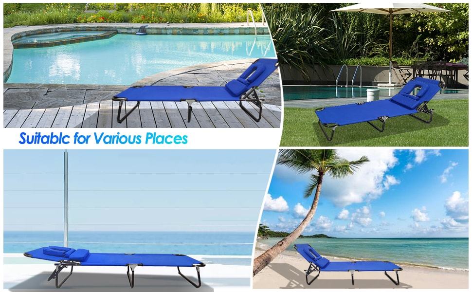 Bestoutdor beach lounge chair