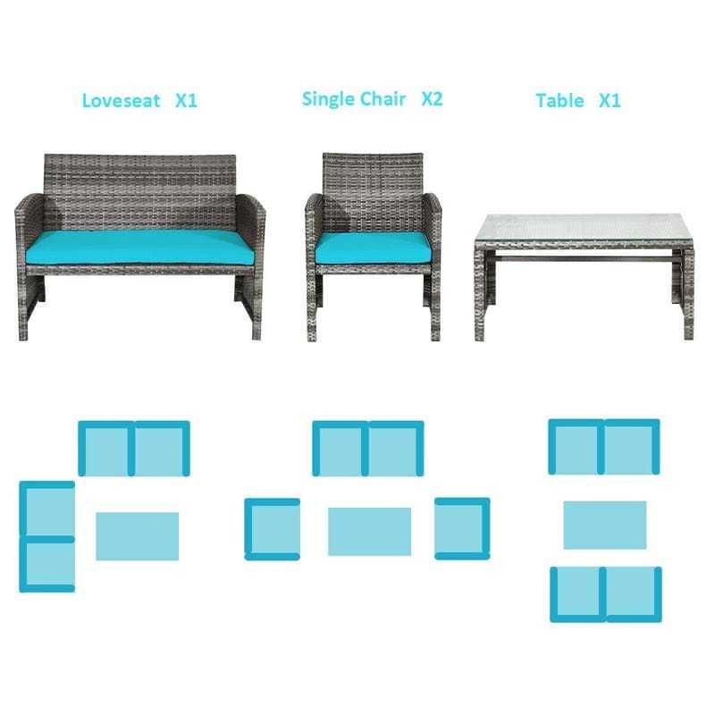 outdoor rattan furniture set outdoor furniture bestoutdor.com