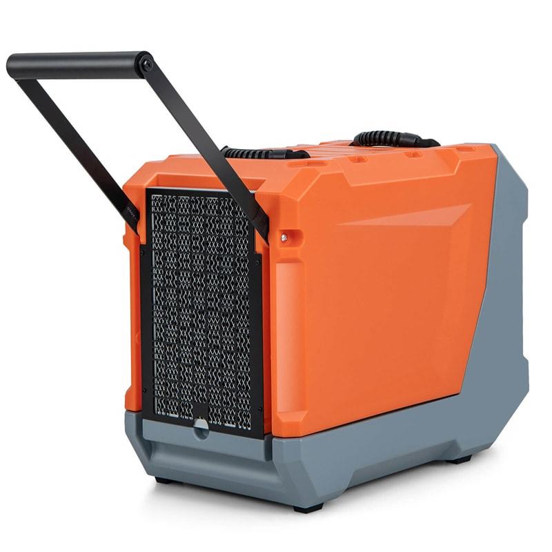 180 Pints Commercial Dehumidifier with Pump, Drain Hose & Auto Defrost, 6,000 Sq. Ft Industrial Dehumidifier for Basement, Job Site, Water Damage