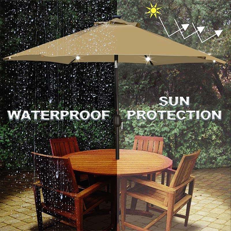 patio umbrella - led umbrella - bestoutdor.com