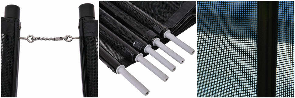 4 ft x 12 ft Mesh Pool Safety Fence for In-Ground