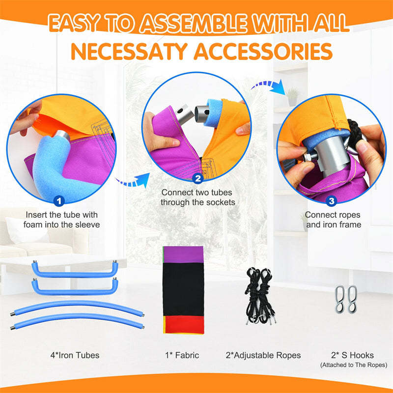 700 lbs Giant 60" Skycurve Platform Saucer Tree Swing for Kids & Adults