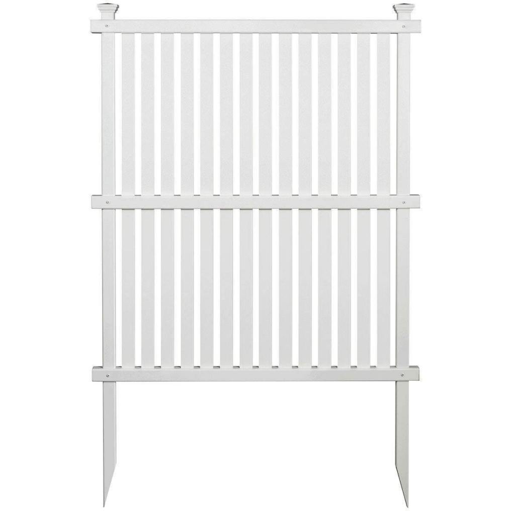 36" x 48" Outdoor Fence Garden Privacy Screen Space Divider with 2 Panels