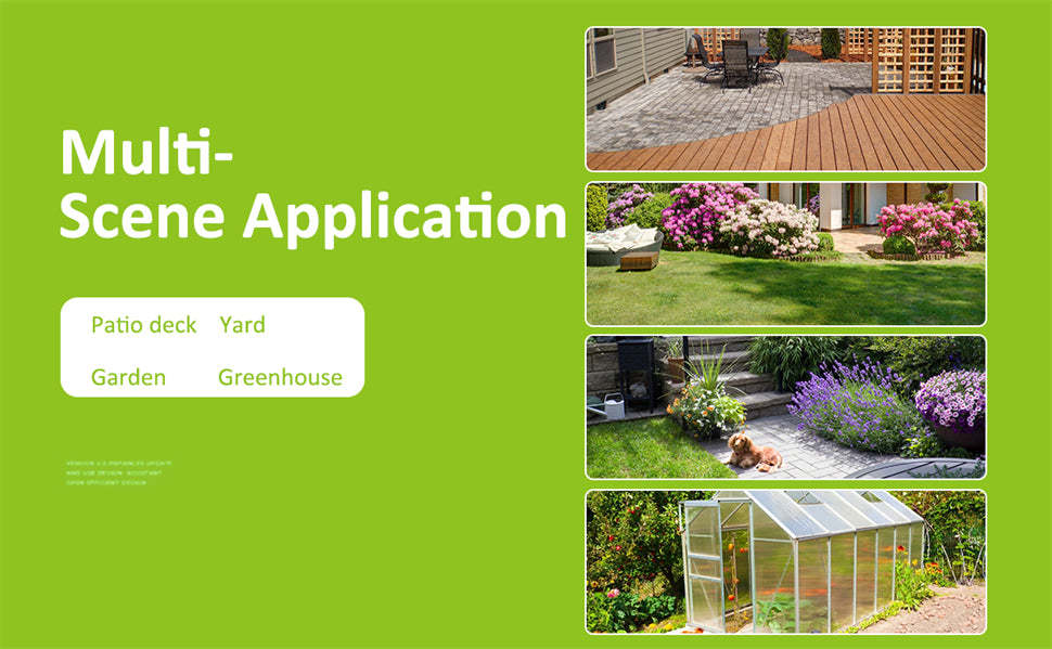 47.5" x 17" Wood Raised Garden Bed Elevated Planter Box for Vegetables Flowers