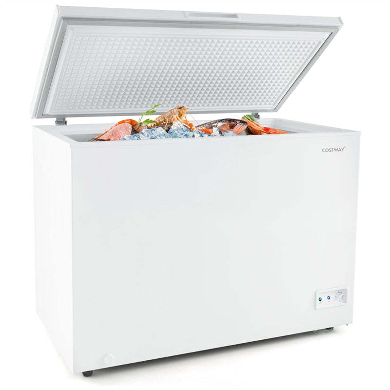 10cu. ft. Chest Freezer Compact Deep Freezer Top Open Door Sale