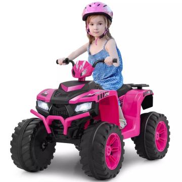 24V Kids Ride On ATV, Battery Powered Electric 4-Wheeler Quad Car