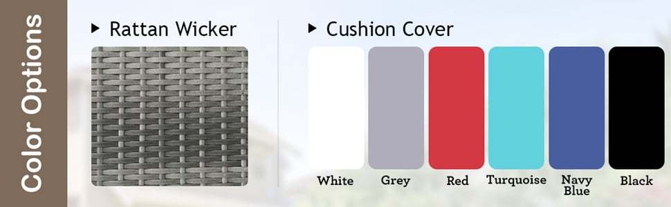 8 Pieces Rattan Wicker Patio Sofa Set Outdoor Furniture Set with Storage Table