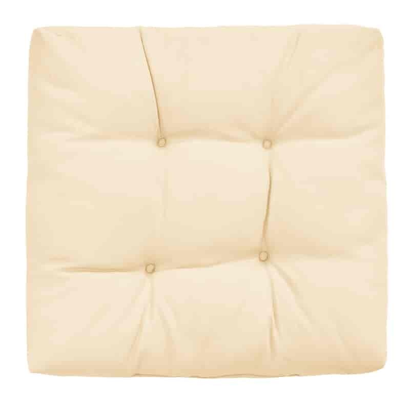 Set of 2 Waterproof Tufted Patio Chair Cushions with High Elasticity, 21" x 21" Deep Seat Square Pillows for Indoor & Outdoor Furniture