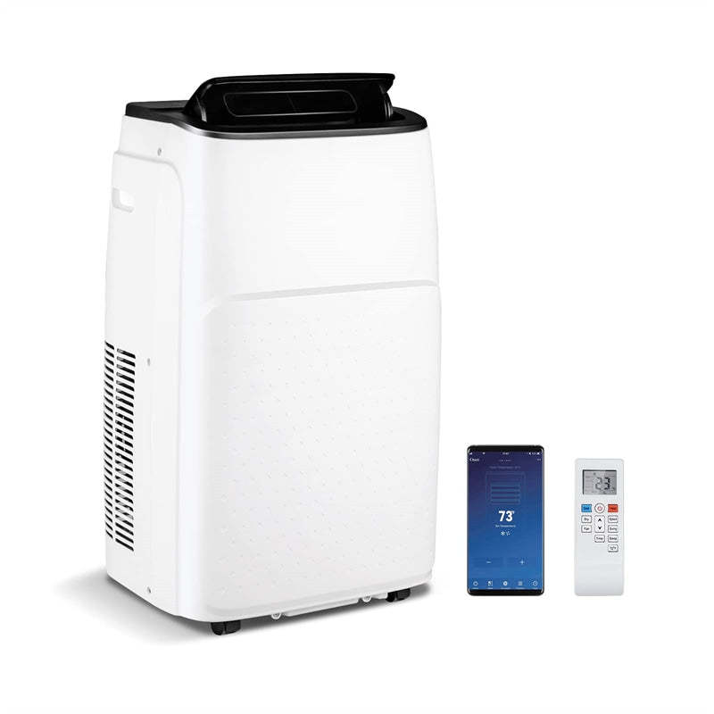 13000 BTU Portable Air Conditioner & Heater, 4-in-1 Smart WiFi Enabled AC Cools 600 Sq.Ft with Dehumidifier, Fan, Remote & Window Kit for Home Office