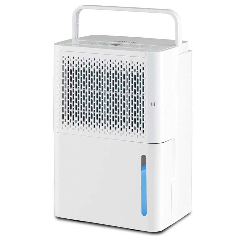 32 Pint Portable Dehumidifier for Home Basements, 2000 Sq.Ft Quite Dehumidifier with Drain Hose & 3 Modes 24H Timer