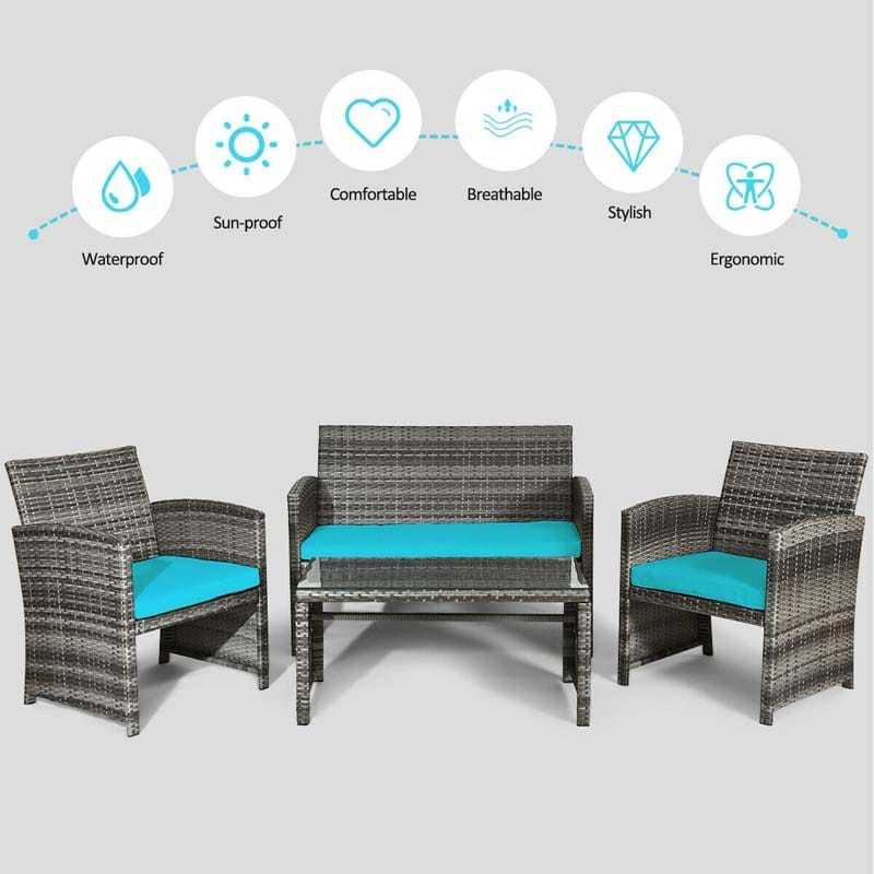 outdoor rattan furniture set outdoor furniture bestoutdor.com