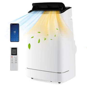 15000BTU Portable Air Conditioner with Heat, Dehum, App Control
