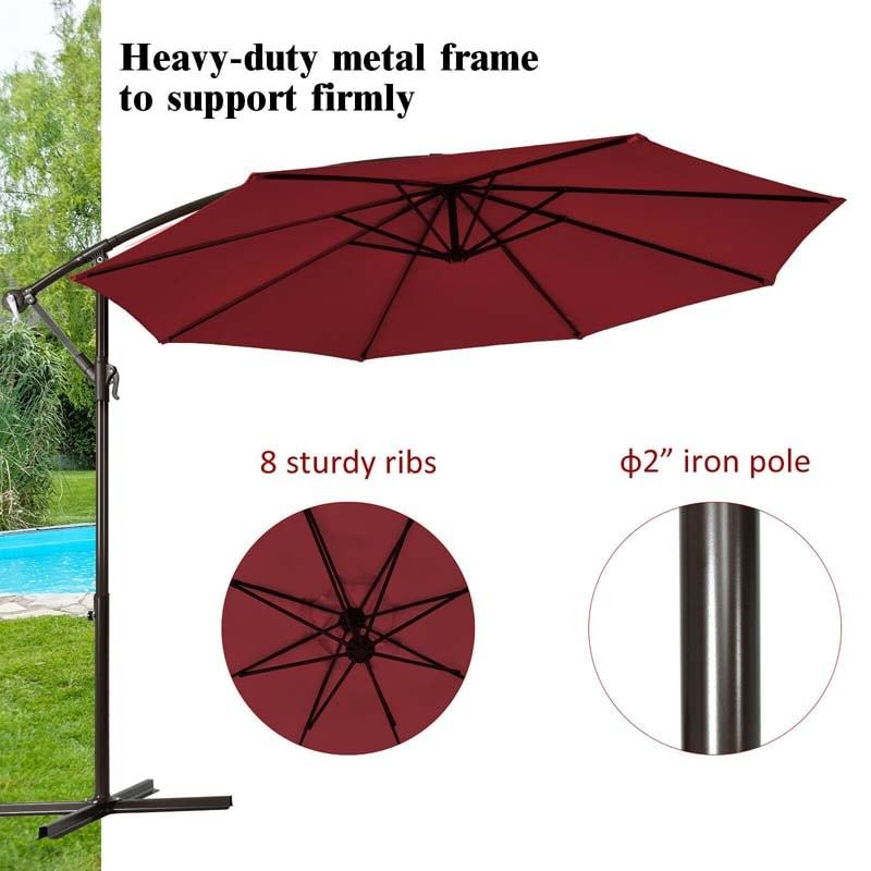 Patio umbrella offset umbrella bestoutdor patio furniture