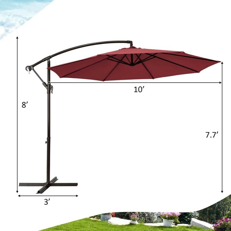 Patio umbrella offset umbrella bestoutdor patio furniture