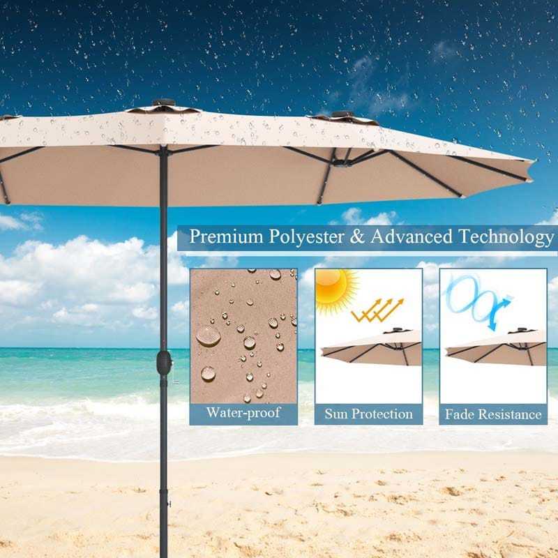 15FT large patio umbrella - Bestoutdor.com