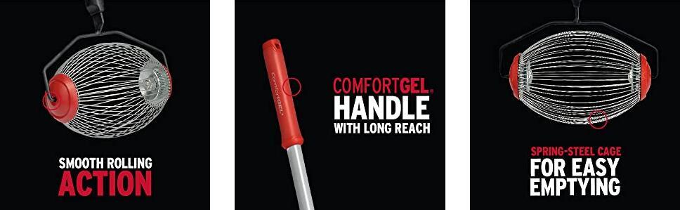 Garden Weasel Medium Rolling Nut Gatherer Picker Collector