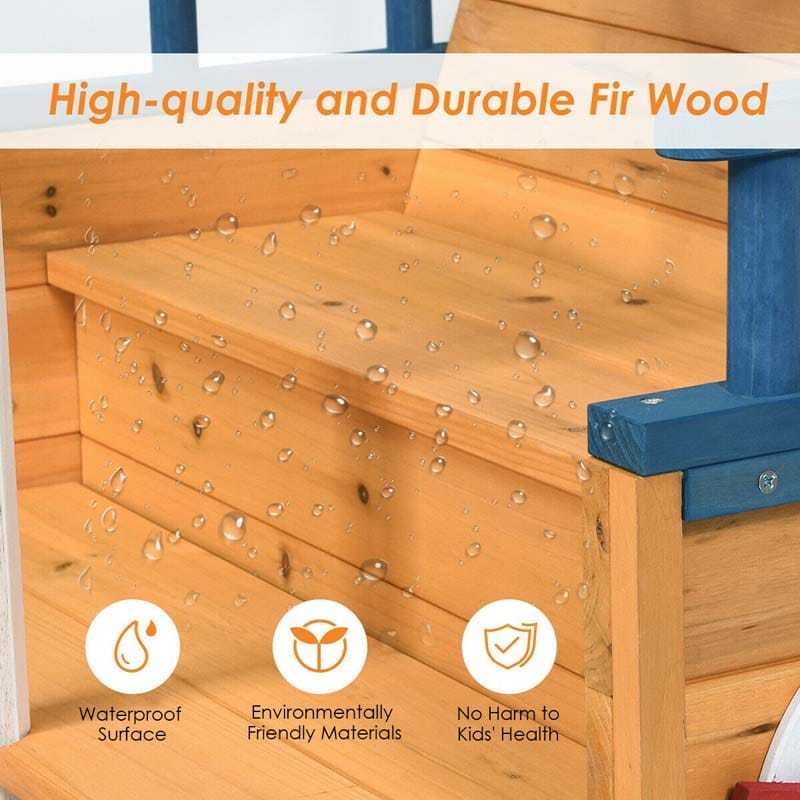 Sandbox children outdoor playset outdoor products bestoutdor.com