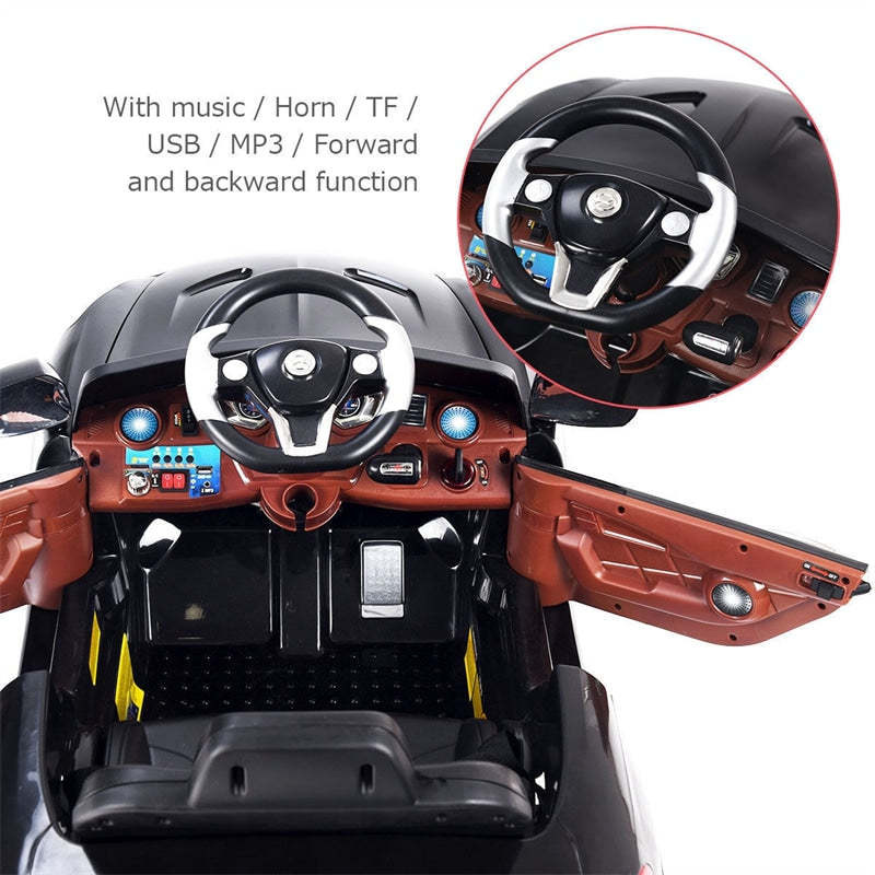 6V Battery Powered R/C Kids Ride On Car with LED Lights MP3