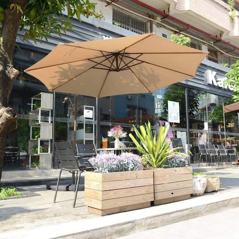 Best 10 Ft Cantilever Umbrella 10' Cantilever Umbrella With 360 - Main Image