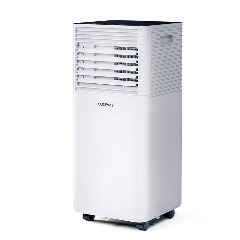 10000 BTU Portable Air Conditioner, 4-in-1 AC Unit with Fan, Dehumidifier, Sleep Mode, Remote Control, 24H Timer for Bedroom & Living Room