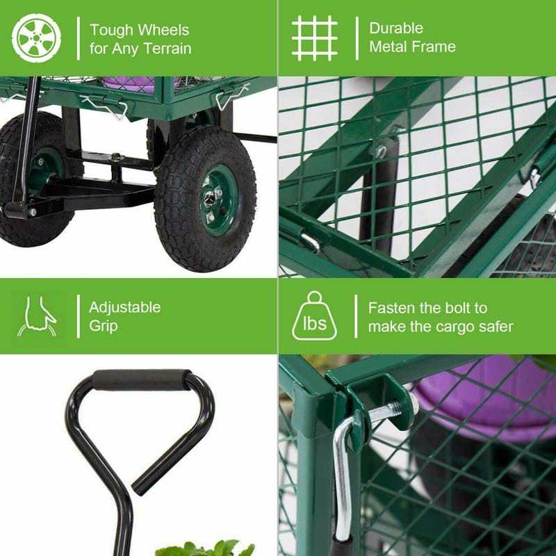 Bestoutdor Garden Cart Wagon