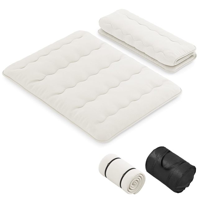 KOMFOTT Japanese Floor Mattress 4 Inch Roll up Futon Mattress