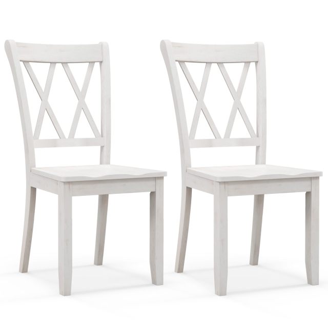 KOMFOTT Wood Dining Chairs Set of 2/4
