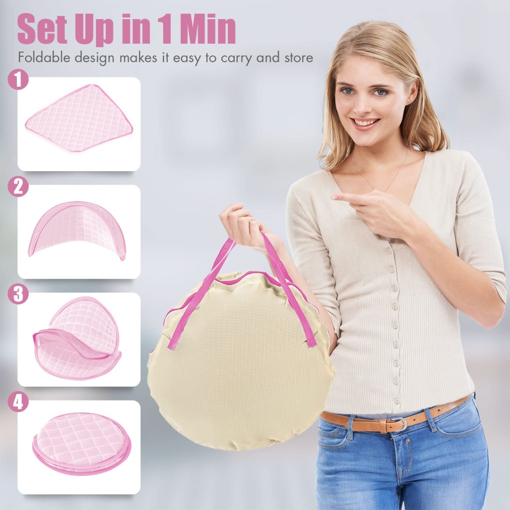 KOMFOTT Portable Folding 1 or 2 Person Steam Spa Sauna with Remote Control