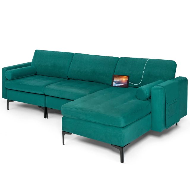 KOMFOTT Heavy Duty Sleeper Sofa Couch for Living Room