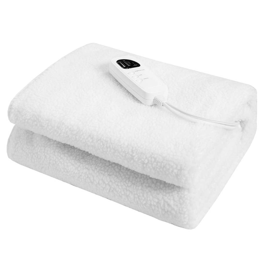 KOMFOTT Massage Table Warmer, Heated Mattress Pad with 5 Heat Settings, 12 Ft Cord and Overheat Protection