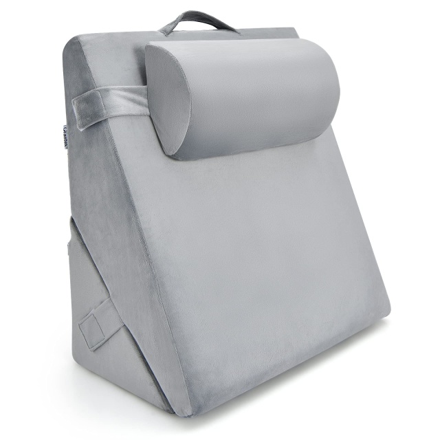 KOMFOTT Memory Foam Wedge Pillows with Head Support for Sleeping and Sitting