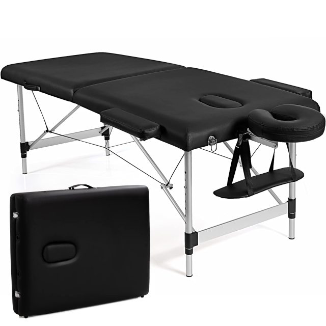 KOMFOTT 84" Massage Table with Carry Case