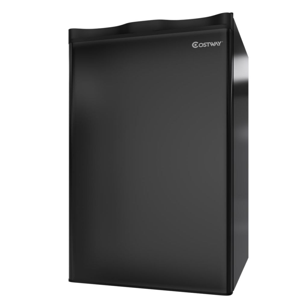 ARLIME Compact Refrigerator, Single Door 3.2 CU.FT. Mini Fridge Compartment with Adjustable Thermostat and Removable Glass Shelves