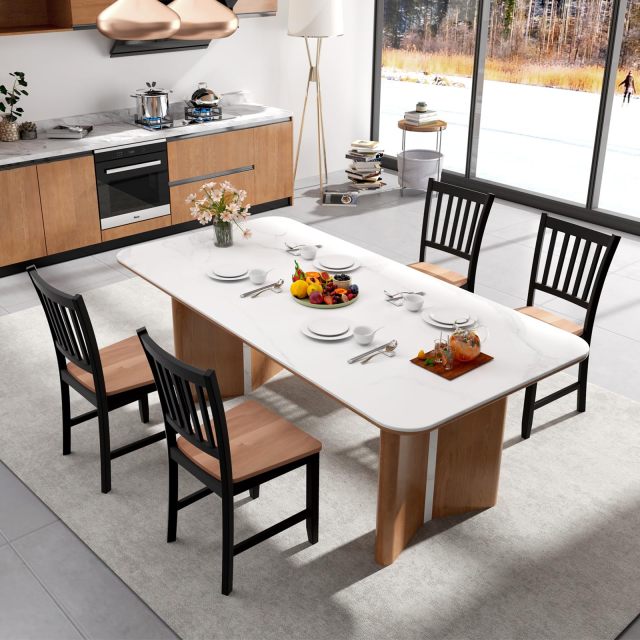 Dining Chairs Set of 4 Mid Century Modern Dining Room Chairs