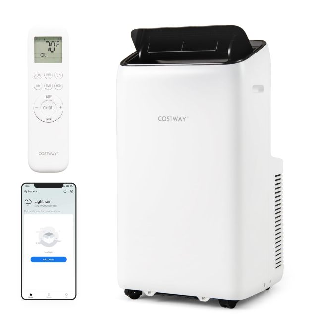 14000 BTU Inverter Portable Air Conditioner 3 in 1 Wifi Enabled AC Unit