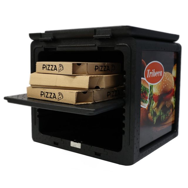 Insulated Food Pan Carrier 2-Tier Non-Electrical Food Warmer
